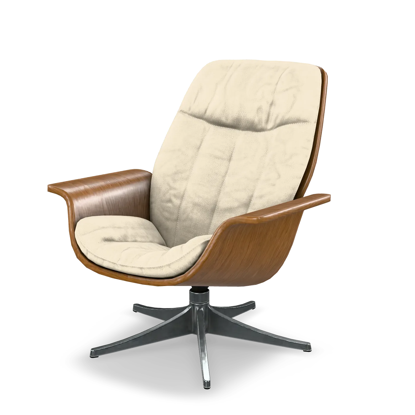 Spline Lounge Chair, swivel lounge chair